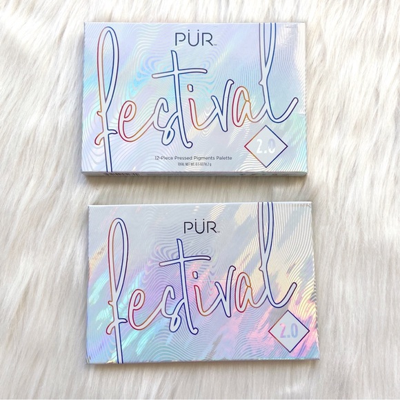 Pur Festival 2.0 Eyeshadow Palette 12 Piece Pressed Pigments - Picture 5 of 5
